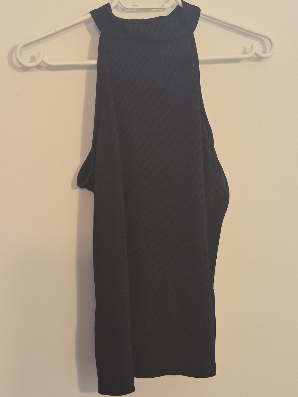 Sleeveless High-Neck Top